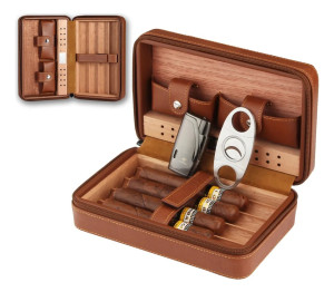 Case Umidor De Charutos Viagem de Madeira Cedro Estojo recife pernambuco